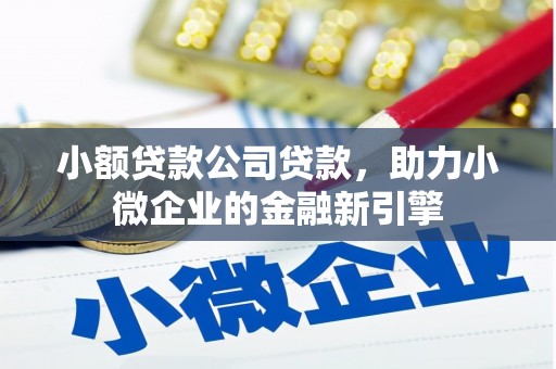 乌当小额贷款公司贷款，助力小微企业的金融新引擎