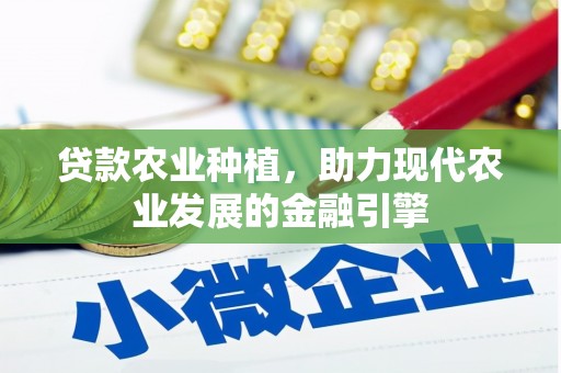 莱山贷款农业种植，助力现代农业发展的金融引擎