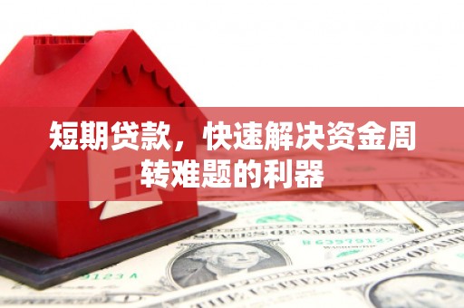 中区短期贷款，快速解决资金周转难题的利器