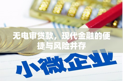平陆无电审贷款，现代金融的便捷与风险并存