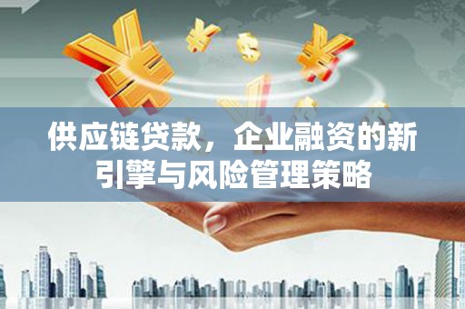 永年供应链贷款，企业融资的新引擎与风险管理策略