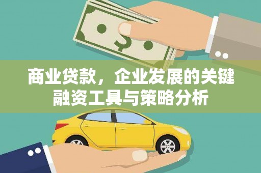 南丰商业贷款，企业发展的关键融资工具与策略分析