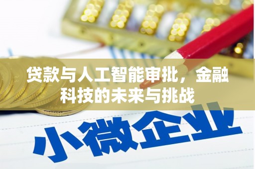 凤山贷款与人工智能审批，金融科技的未来与挑战