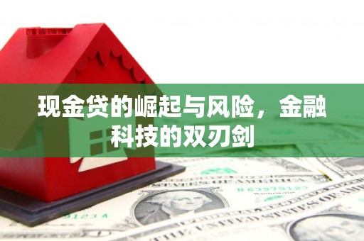 徽县现金贷的崛起与风险，金融科技的双刃剑