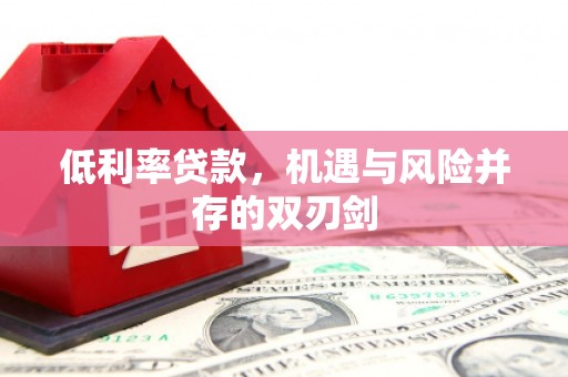 狮潭低利率贷款，机遇与风险并存的双刃剑